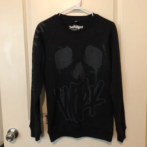 Flag Nor Fail Skull Sweater